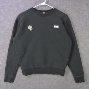 darc sport SHE Sweatshirt Women XS green Crewneck Wolves Graphic Limited Edition